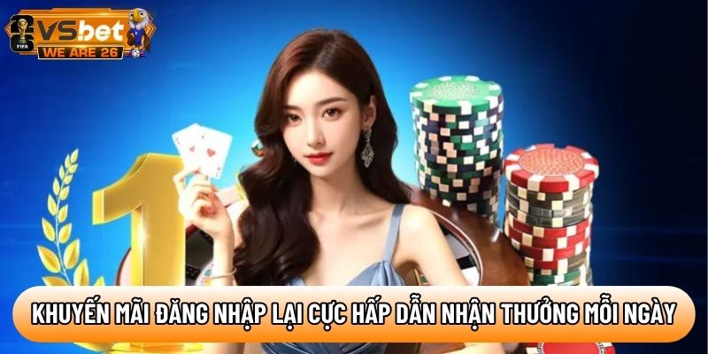 Khuyến mãi đăng nhập lại